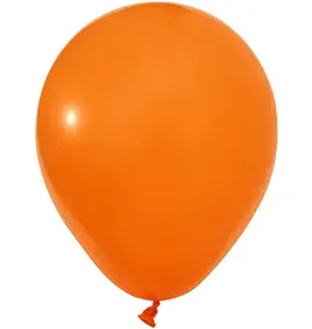 Pastel Turuncu Balon 5 Adet Doğum Günü Parti ve Kutlama Balonu