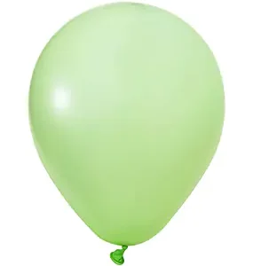 Pastel Soft Yeşil Balon 5 Adet Doğum Günü Parti ve Kutlama Balonu